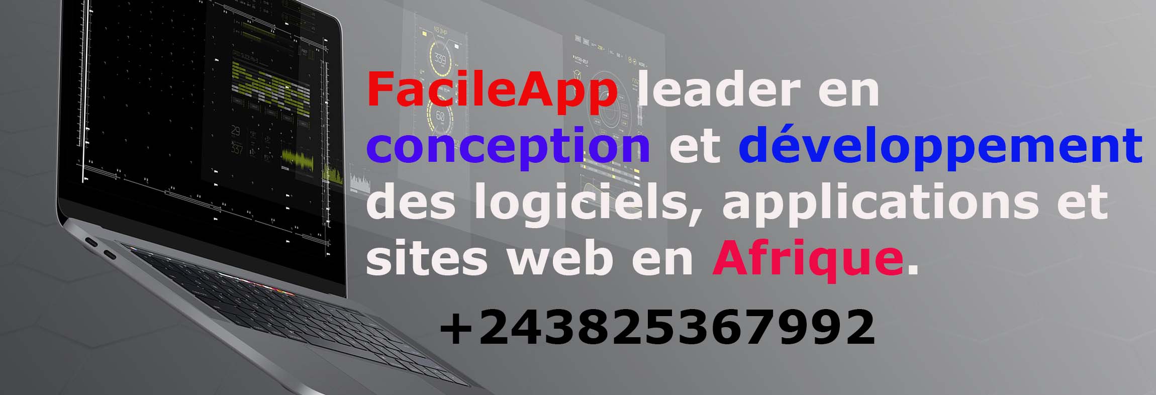 FacileApp agence ou Entreprise de conception et développement des logiciels, sites web et applications mobiles