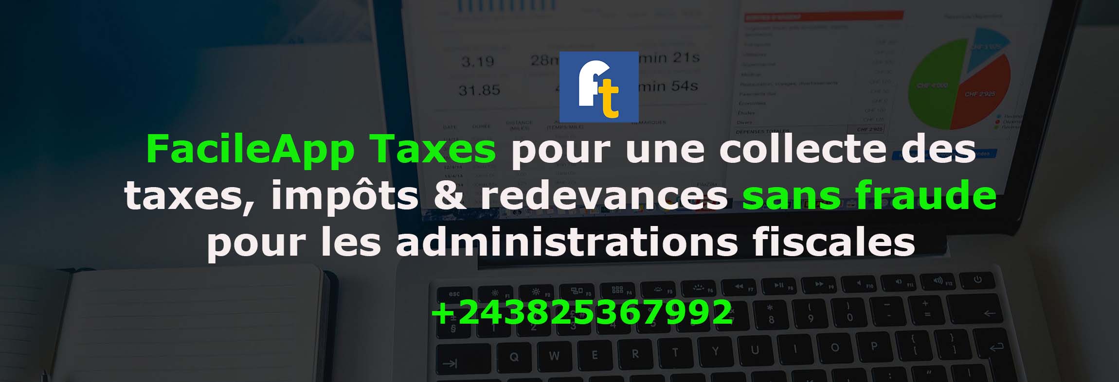 FacileApp Taxes application de gestion de collecte des taxes, impôts et redevance pour les administrations fiscales